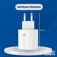 Gambar PR Kepala Charger PD Quick Charging 3.0 Type C + USB 20W Fast Charge dari Pedagang Remote_NEW undefined 3 Tokopedia
