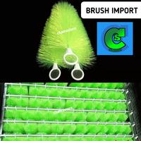 Gambar brush media filter kolam koi 30cm,40cm,60cm,80cm,100cm import / brush - Hijau, 40cm dari Chamzstore undefined 3 Tokopedia