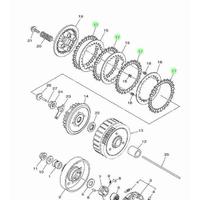 Gambar KAMPAS KOPLING FORCE FI, VEGA FORCE FI YAMAHA 1FD-E6321-00 dari LUKY JAYA MOTOR undefined 3 Tokopedia