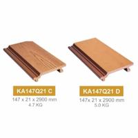 Gambar plafon wpc kayu asri - WOOD, KA147Q21 A dari Sukses Jaya Interior 2 undefined 2 Tokopedia