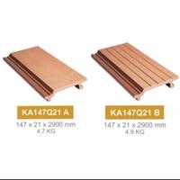 Gambar plafon wpc kayu asri - WOOD, KA147Q21 A dari Sukses Jaya Interior 2 undefined 1 Tokopedia