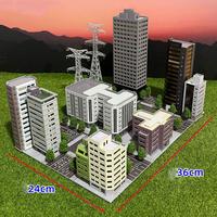 Gambar Impor 1 300 SHF Scale Building Model Ultraman City Building Model Set dari Import Collections undefined 3 Tokopedia