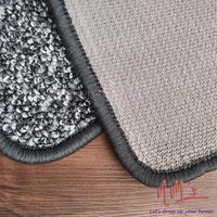 Gambar Tren-D-rugs karpet samping tidur polos bulu alas lantai lorong runner koridor dapur ruang tamu kamar tidur anti slip tebal minimalis 80x150 NMs - Dark Grey dari NMs Lets dress up your home undefined 4 Tokopedia