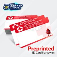 Gambar Custom Preprinted ID Card Kartu Nama Tamu Visitor Panitia Tebal PVC dari Codeshop Official Store undefined 5 Tokopedia