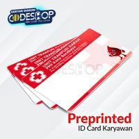 Gambar Custom Preprinted ID Card Kartu Nama Tamu Visitor Panitia Tebal PVC dari Codeshop Official Store undefined 3 Tokopedia