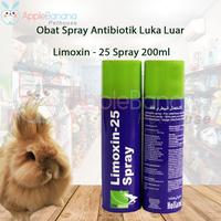 Gambar limoxin spray 200ml - obat luka luar hewan - obat shorehock kelinci dari Apple Banana Pethouse undefined 1 Tokopedia