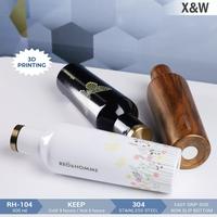 Gambar X&W Botol Thermos Stainless Wooden Pattern RH-104 Tahan Suhu 500ml dari X&W undefined 4 Tokopedia