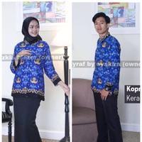 Gambar korpri/pgri wanita dan pria - KORPRI PRIA 1, 5L dari AZKIA BLAZER OWNER undefined 3 Tokopedia