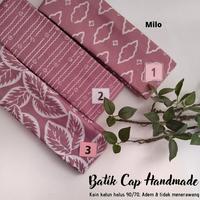 Gambar Kain Batik Cap Handmade Serian Milo dari Beautique Batik Aini undefined 1 Tokopedia