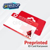 Gambar Custom Preprinted ID Card Kartu Nama Tamu Visitor Panitia Tebal PVC dari Codeshop Official Store undefined 1 Tokopedia