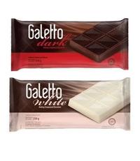Gambar GALETTO DARK Chocolate 250gr / GALETTO WHITE 180gr / Cokelat Batang - GALETTO WHITE dari Dailyneed88 undefined 1 Tokopedia