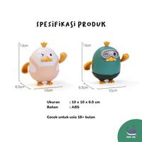 Gambar MAMA SING Automatic Swimming Duck Mainan Mandi Bebek Berenang Otomatis - Kuning dari Mama Sing undefined 5 Tokopedia