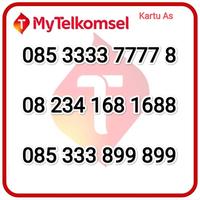Gambar Kartu Perdana Nomor Cantik Kartu As Telkomsel Sim Card GOLD 1681688 - 085 333 979797 dari WFH - Work Fun and Hobby undefined 2 Tokopedia
