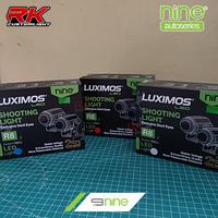 Gambar Luximos R8 Lampu LED Sorot Tembak Motor Mobil D2 Laser + Devil Eye - Putih, Sepasang, Non Bubblewrap dari RK Custom Light undefined 1 Tokopedia