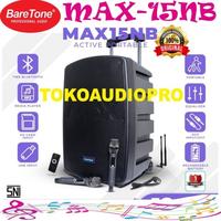 Gambar Speaker BareTone Speaker Portable MAX15NB Speaker Bluetooth Max-15NB dari Tokoaudioprocom undefined 1 Tokopedia