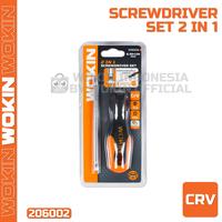 Gambar 2 In 1 Screwdriver Set Wokin dari Wokin Indonesia undefined 1 Tokopedia