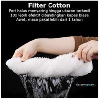 Gambar Filter Cotton Magic Carpet Filter Media Saringan Air Akuarium Kolam - 40x50cm dari Natureaquarist undefined 1 Tokopedia