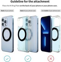 Gambar MCDODO Magnet Ring Plate Magnetic Holder Ring Magsafe Wireless - Putih dari MCDODO Official Serpong undefined 5 Tokopedia