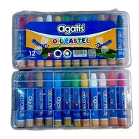 Gambar Crayon Oil Pastel Agatis 12 Warna dari Cahaya Mutiara 2 undefined 2 Tokopedia