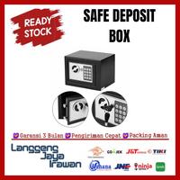 Gambar Brankas Mini Password Elektrik Safe Deposit Box Kotak Penyimpanan Uang Hitam dari langgengjayalji undefined 1 Tokopedia