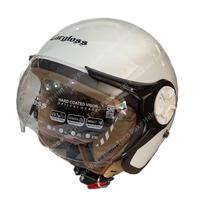 Gambar Helm cargloss hijab retro original putih white dari pakehelm undefined 1 Tokopedia