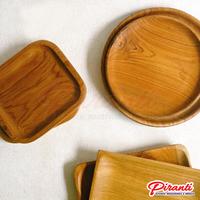 Gambar Piring Kayu Asli Dan Dipoles Mengkilap - 25CM dari Piranti Semarang undefined 1 Tokopedia