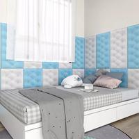 Gambar Wallpaper 3D Foam Kedap Suara Tahan Air Headboard Bed Wallfoam Empuk dari ChalFy Official undefined 3 Tokopedia
