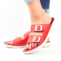 Gambar Sandal Slop Wanita Modern Sendal Slide Kasual W3329 Bunda Yanti - Pink, 38 dari Bunda Yanti undefined 2 Tokopedia