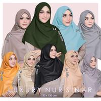 Gambar Hijab Segi Empat Nur Sinar Syari Glowing Gliter Luxury Lasercut - Mint dari Asy Syarh Gallery undefined 2 Tokopedia