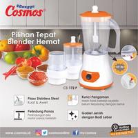 Gambar Blender Plastik 3in1 Ukuran 1 Liter Cosmos CB-172P dari SENTOSA ELECTRONIK JAKARTA undefined 2 Tokopedia