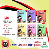 Gambar Makanan Basah Kucing Captain Wet Food Pouch 85 Gram dari Sulaiman Pet Store undefined 2 Tokopedia