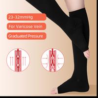 Gambar Kaos Kaki Medical Varises Ccl1 Compression Socks Stoking Kompresi - Zipper Hitam, L/XL dari Bandar Olahraga_NEW undefined 3 Tokopedia