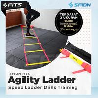 Gambar SFIDN FITS Agility Ladder Premium | Speed Ladder Drills Training - 6 M dari Sfidn undefined 1 Tokopedia