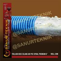 Gambar TRILLIUN HOSE Selang Air PVC SPIRAL PREMIUM 6" 6 in 6 inch 1roll 20M dari Sanur Teknik undefined 4 Tokopedia