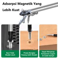 Gambar ISKU Obeng Magnet Set Plus Minus Obeng Listirk Gangang Karet Anti Slip - Plus + 3x75mm dari PERKAKASKU.ID TOKOPEDIA undefined 4 Tokopedia