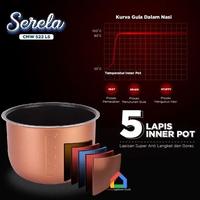 Gambar Sekai Rice Cooker Penanak Nasi 5 L CMW 522 LS | CMW522LS Emas dari Wahana Superstore undefined 5 Tokopedia