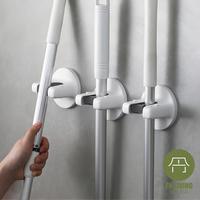Gambar EN LIVING Wall Mounted Mop Clip / Gantungan Sapu Pel / Mop Holder dari EN LIVING undefined 1 Tokopedia