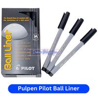 Gambar Ballpoint Pen Pilot Balliner 0,8 mm Pulpen Hitam Biru Merah [SATUAN] - Hitam dari Dunia Belajarku undefined 1 Tokopedia