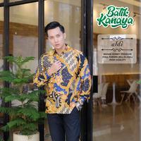 Gambar LIMITED Kemeja Batik Pria Motif ALDI Bahan Katun Dobby By Kanaya - Aldi, L dari Batik Kanaya Official undefined 1 Tokopedia