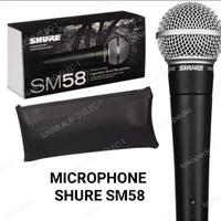 Gambar Mic kabel shure SM 58 vokal microphone shure SM 58 dari SINAR AUDIO ELEC-1 undefined 1 Tokopedia