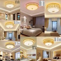 Gambar Lampu hias plafon ceiling lamp kristal kamar tidur led 3 ukuran - XD3319, 30 CM dari MandiriElectrical undefined 1 Tokopedia