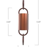 Gambar RANTAI TALANG TEMBAGA RAIN CHAIN - kuningan dari Bayufist Art undefined 4 Tokopedia