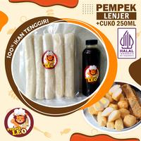 Gambar Pempek Lenjer + Cuko 250mL Pempek Leo Pempek Palembang Ikan Tenggiri dari Pempek Leo undefined 1 Tokopedia