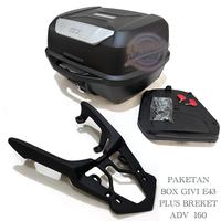Gambar PAKETAN BOX MOTOR TOP BOX GIVI E43NTL + BREKET HONDA ADV 160 dari ACNSHOP_NEW undefined 1 Tokopedia