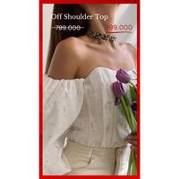 Gambar Off Shoulder Top - L dari Chloe Liem undefined 2 Tokopedia