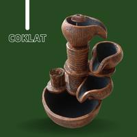 Gambar Air mancur minimalis 3 kendi non pilar #1 - Cokelat, COATING dari Surya_Taman undefined 2 Tokopedia
