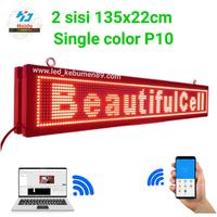Gambar running text 133 x 20cm 2 sisi outdoor Merah dari Led Kebumen89 undefined 5 Tokopedia