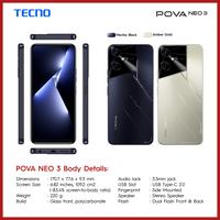 Gambar TECNO POVA NEO 3 - 8+8GB*+128GB, 7000mAh+18W Flash C - Mecha Black dari TECNO Indonesia Shop undefined 3 Tokopedia