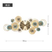 Gambar Jam dinding mewah minimalis besi kreatif china import dari LAMPU MODERN undefined 5 Tokopedia
