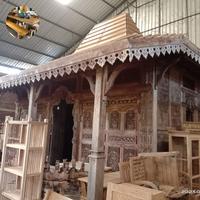Gambar rumah jati rumah Gladak Kayu Jati 5x7 meter rumah Panggung dari z Furniture jepara undefined 2 Tokopedia
